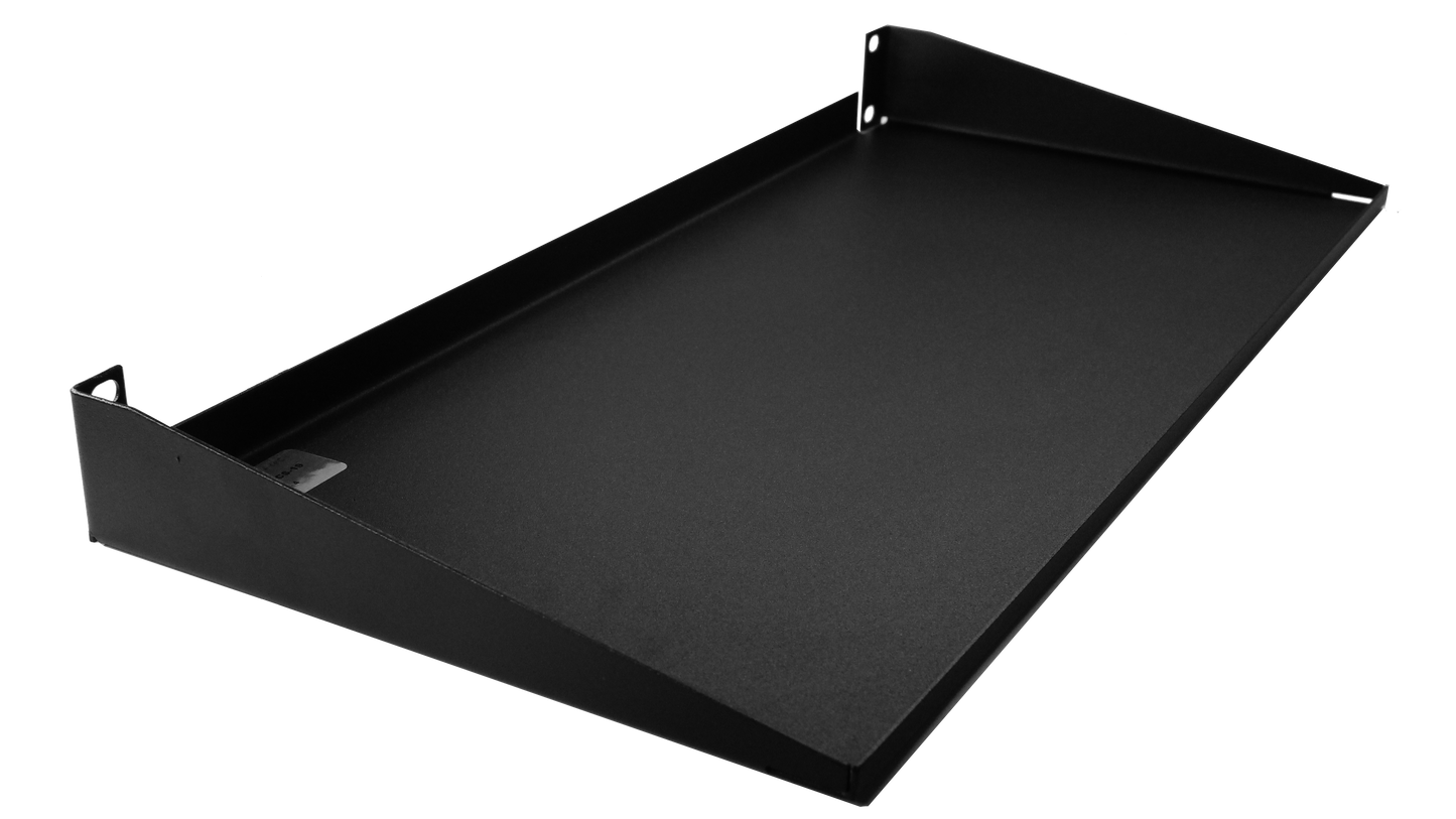 Charola fijación lateral dos puntos solida para teclado de 19" EIA 1.5 UR (NCS-KCS-19)