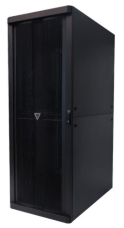 Gabinete JL 42UR, puertas ventiladas: 1 frente/2 atrás, 60cm ancho x 70cm prof.(KGJ-42-1V2V-D070-4NN)