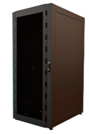 Gabinete JL 27UR, puerta frontal acrílico, trasera ventilada, 65cm